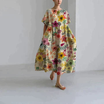 BlossomWear - Jurk Met Bloemenprint