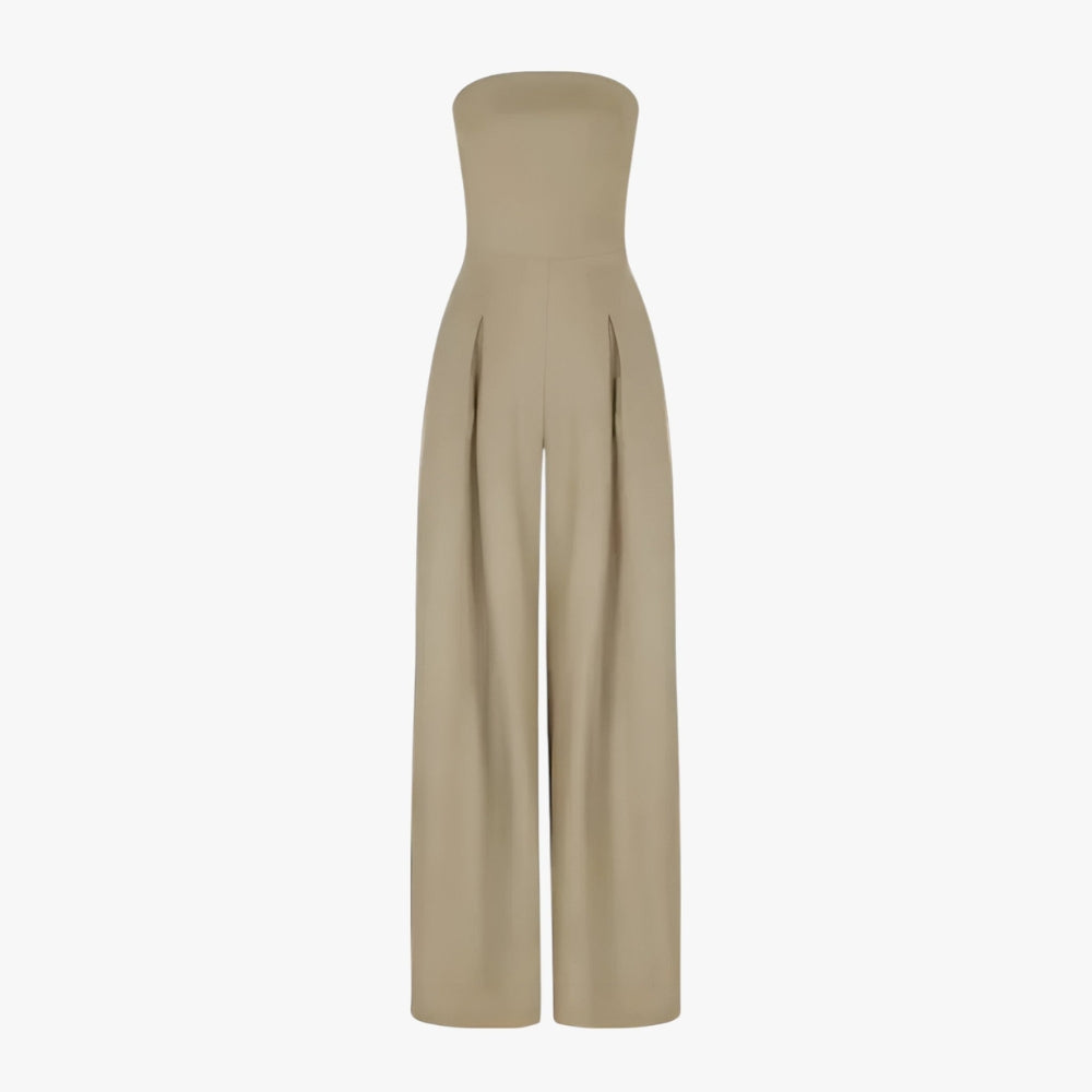 Mira – Salopetă elegantă cu croială strâmtă și fixare sigură fără bretele