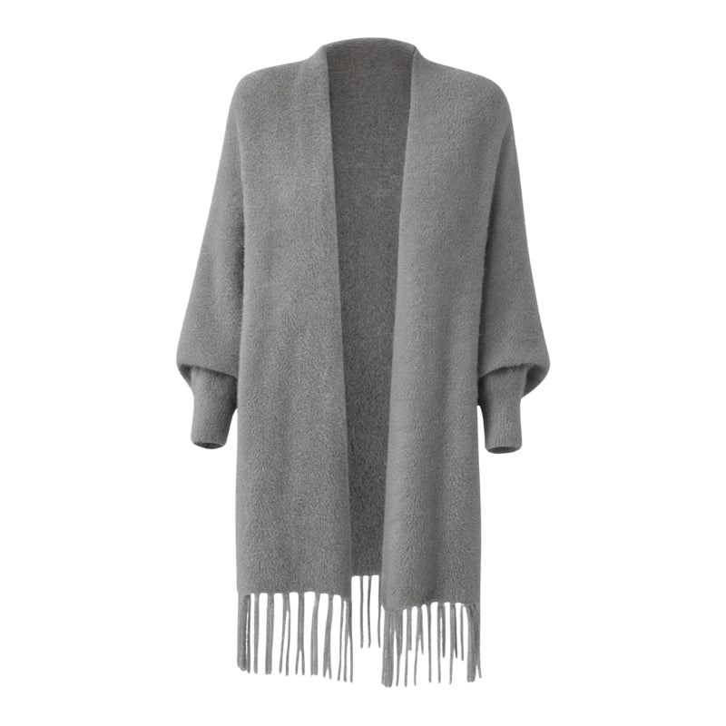 Luna – Cardigan Modern cu Față Deschisă și Mâneci Lungi