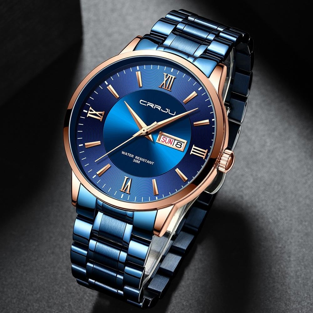 Ethan – Ceas elegant cu multiple cadrane, cadran sportiv și curea reglabilă lustruită