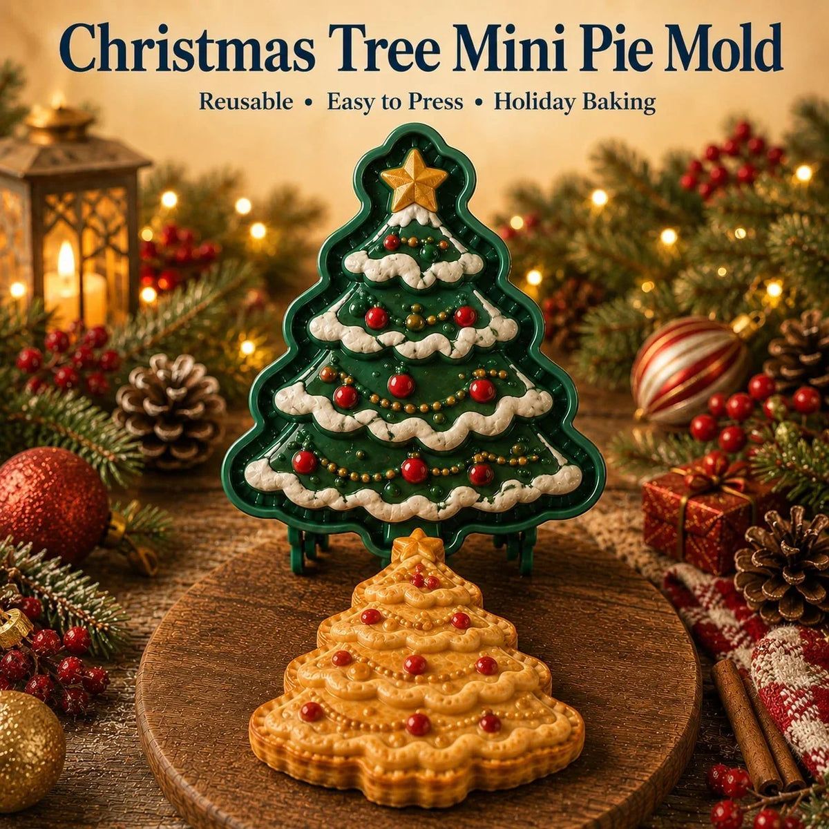Cake Mold - Mini Cake Mold With 9 Festive Designs