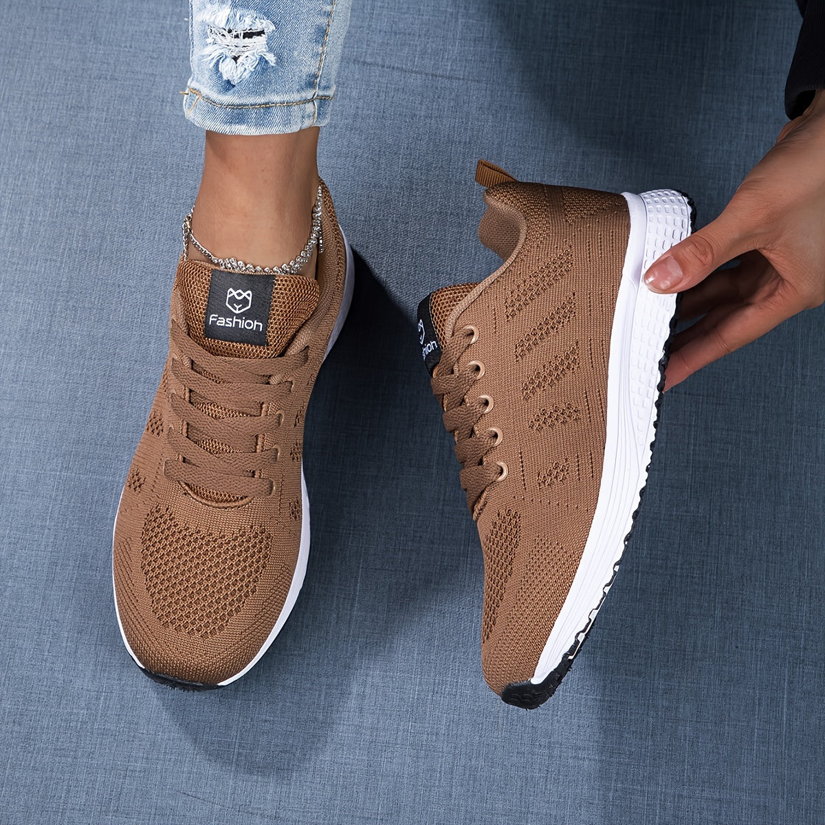 Megan - Stylowe buty sportowe z sznurowaniem
