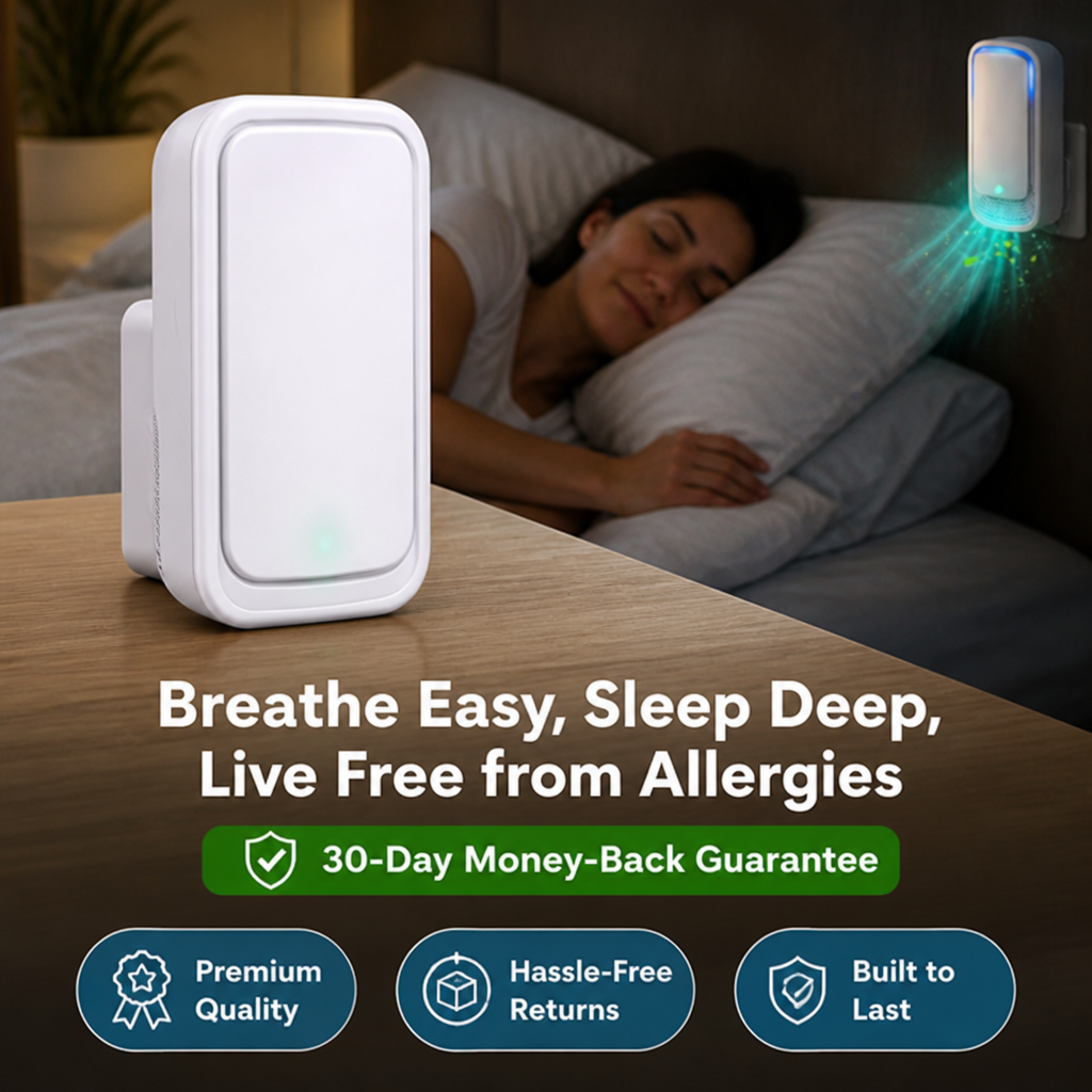 Airnook - Purificador de aire compacto con filtro HEPA