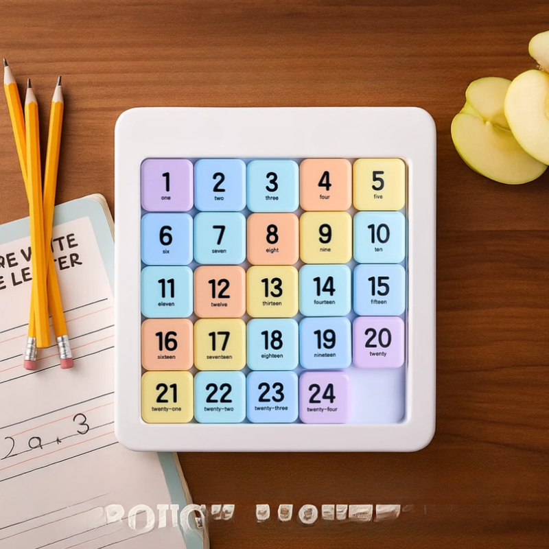 SlideLogic - Puzzle educativo de blocos deslizantes com vários níveis de dificuldade