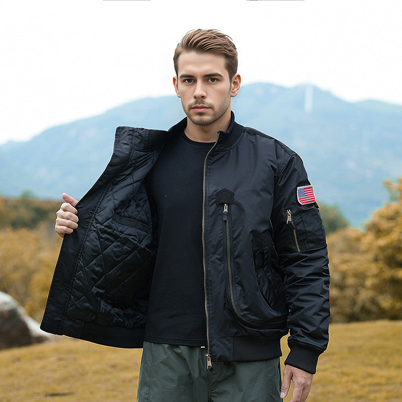 Robert - Long Sleeve Jacket with Zip Closure