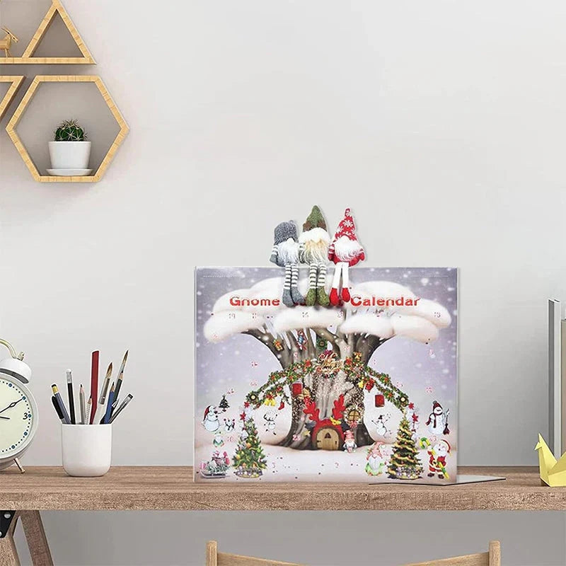 SpookyGnome – Calendar de Advent de Halloween cu surprize de pitici plușate