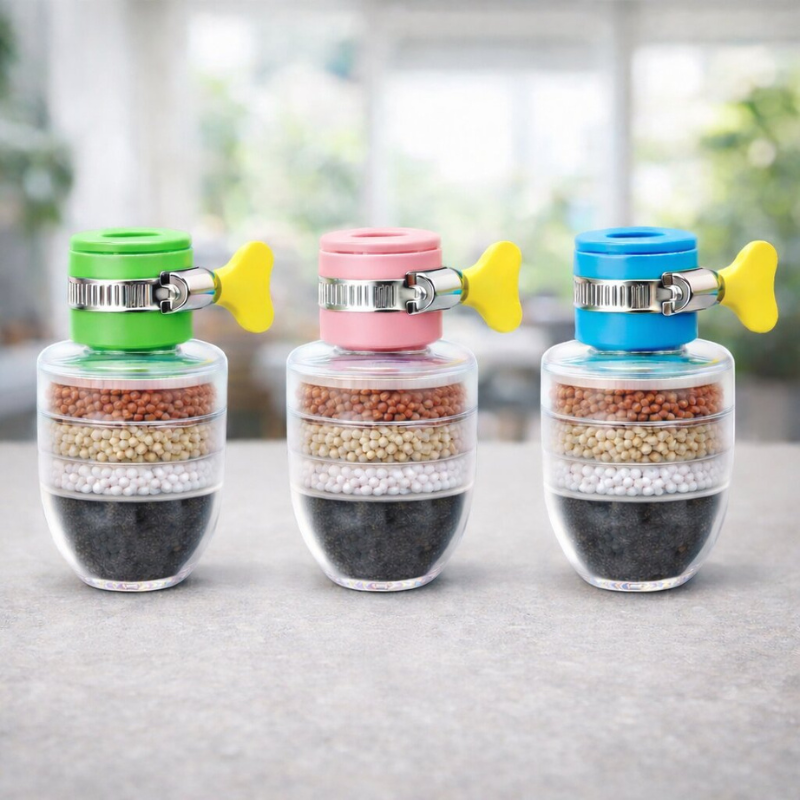 Filtro per acqua del rubinetto girevole a 360° per lavello da cucina