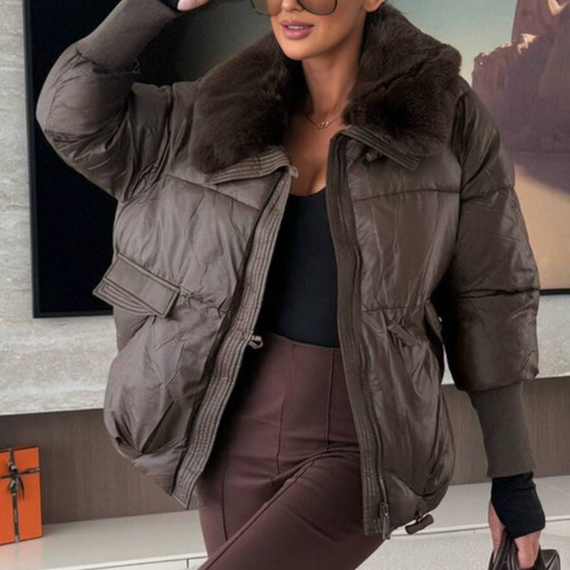 Annabelle - Giacca a maniche lunghe con chiusura a zip