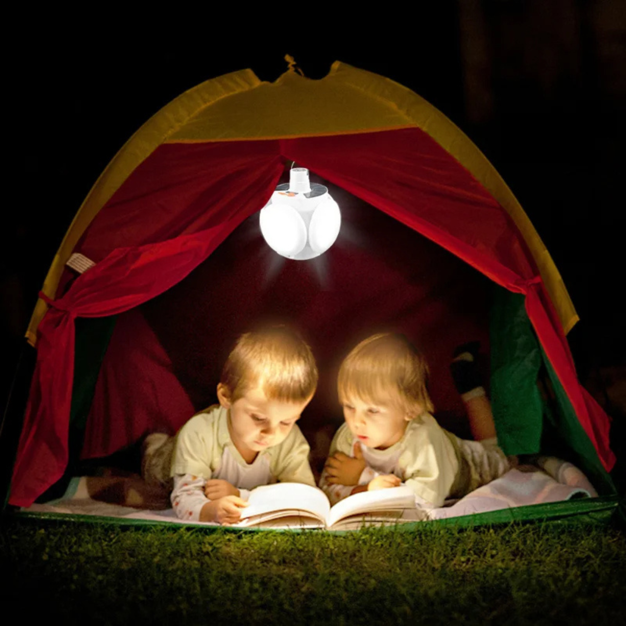 SolarGlow - Lampada LED esterna a risparmio energetico con ricarica solare automatica