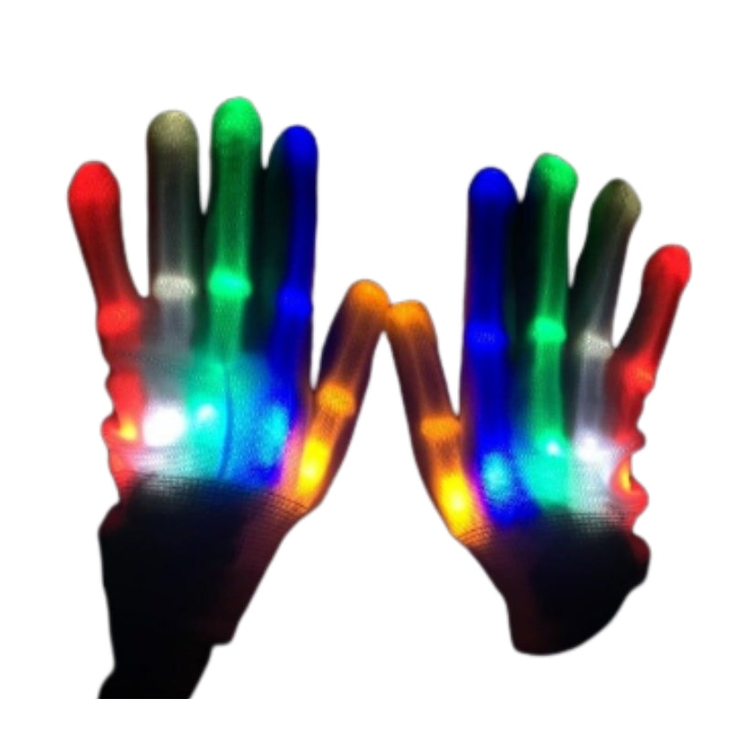 GlowHands - Gants lumineux LED néon pour fêtes et événements