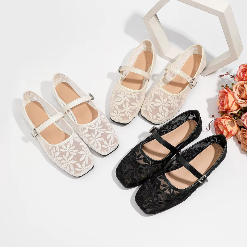 Women’s Square Toe Ballet Flats