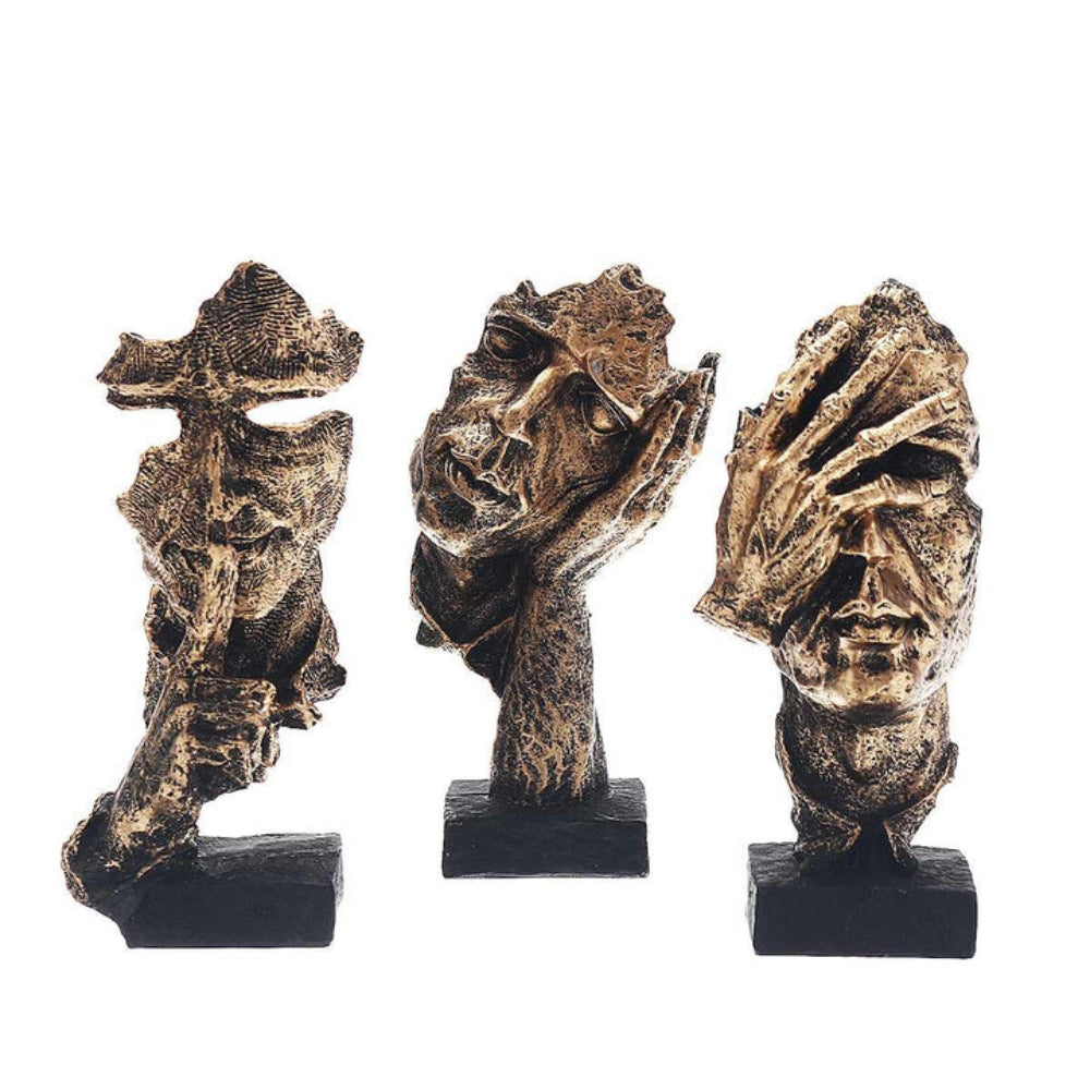 AuraObject - Abstract decorative sculpture with calm artistic form and modern minimalist design