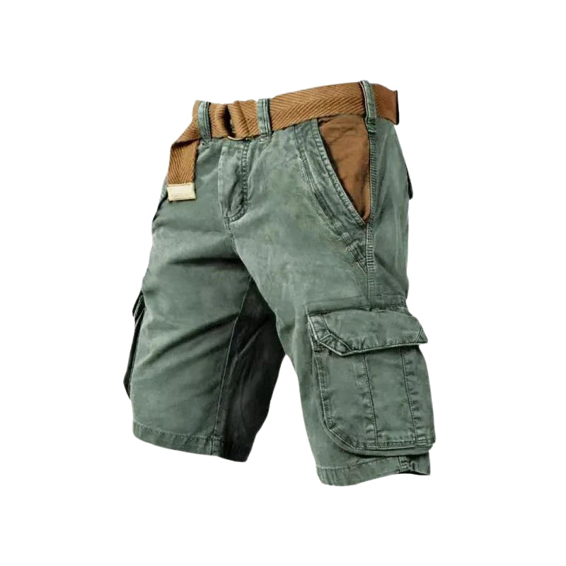 Jake - Pantaloni Scurți Cargo Cu Buzunare Multiple