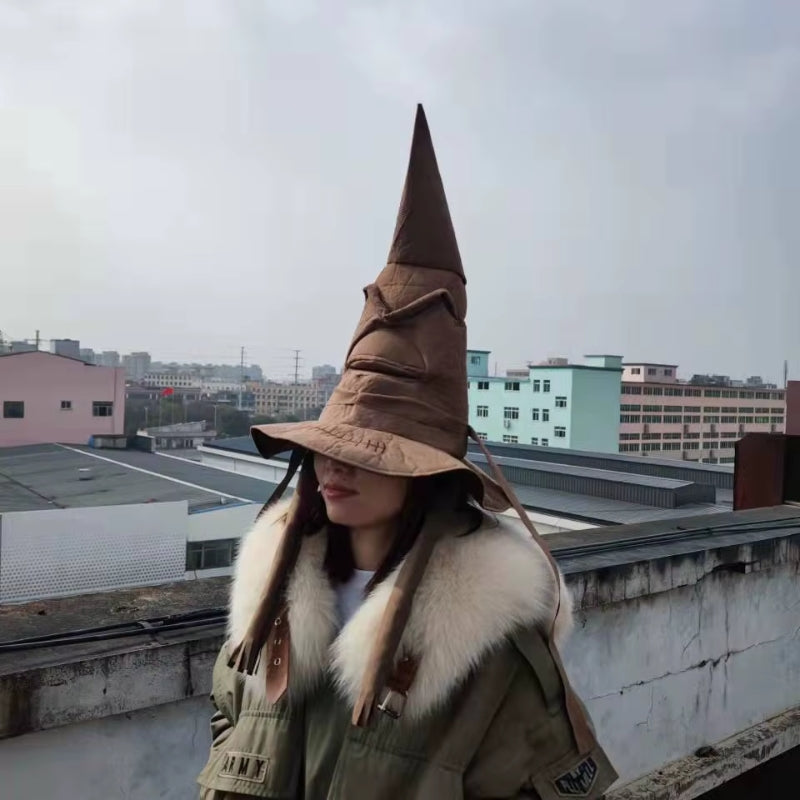 MysticCrown - Cappello da strega unisex per costume di Halloween