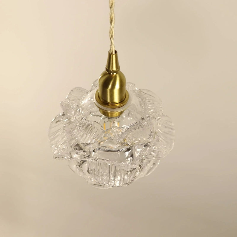 LumaRose – Lampa Wisząca LED sufitowa z Wzorem Inspirowanym Kwiatem