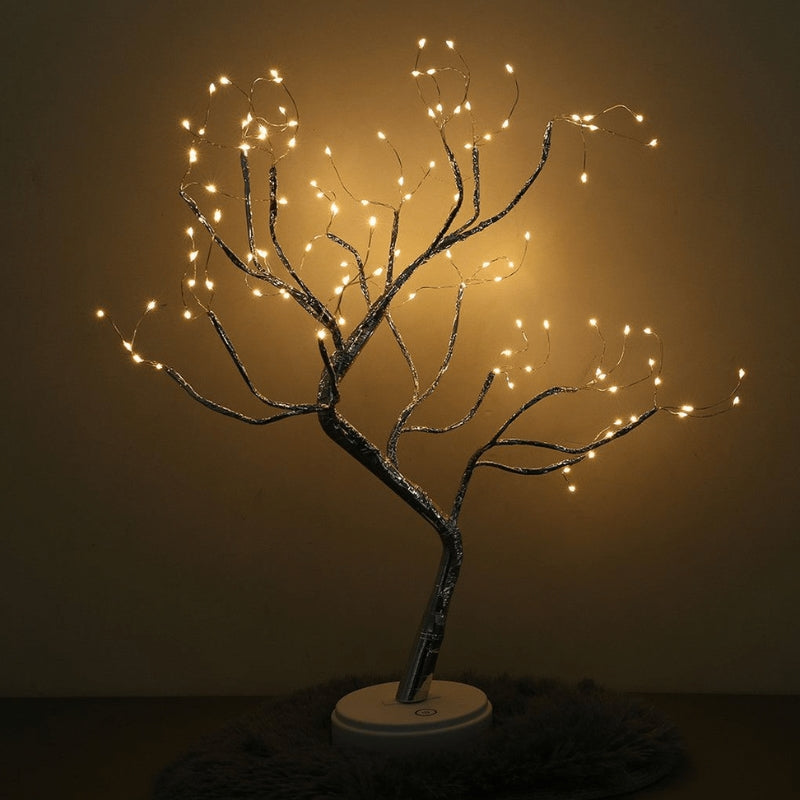 LumaTree – LED Lampka Stołowa USB z Projektem Inspirowanym Drzewem