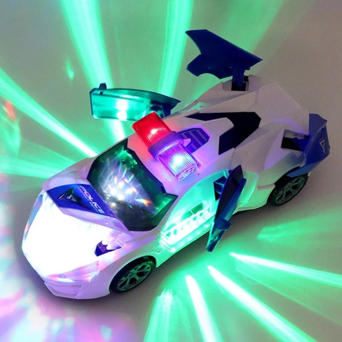 VortexDrive – Multidirectional toy car with sound effects and stunt wheel design