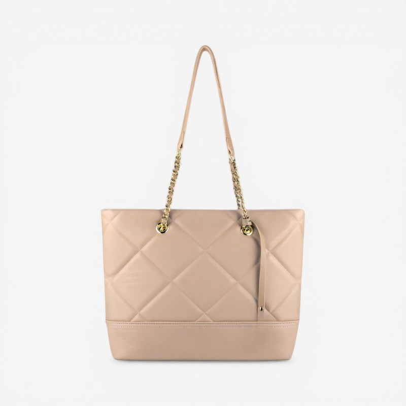 Borsa a tracolla oversize da donna con manici a catena