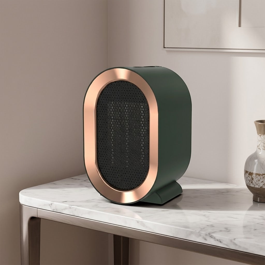 Heaton – přenosný elektrický ohřívač s nastavitelnou regulací teploty a termostatem