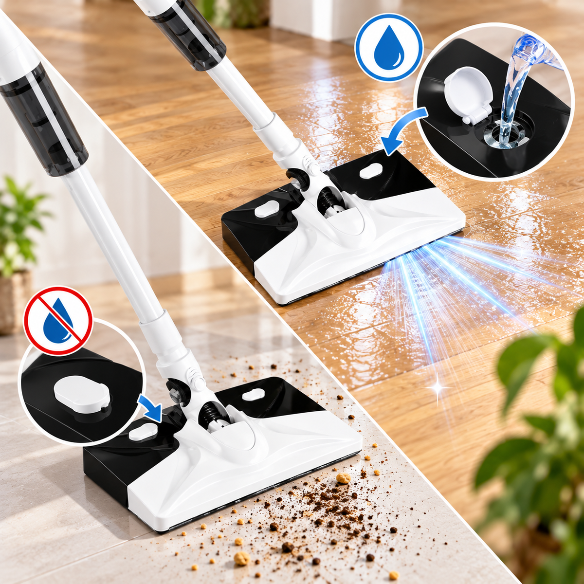 VacuSwift - Aspirapolvere senza fili 2 in 1