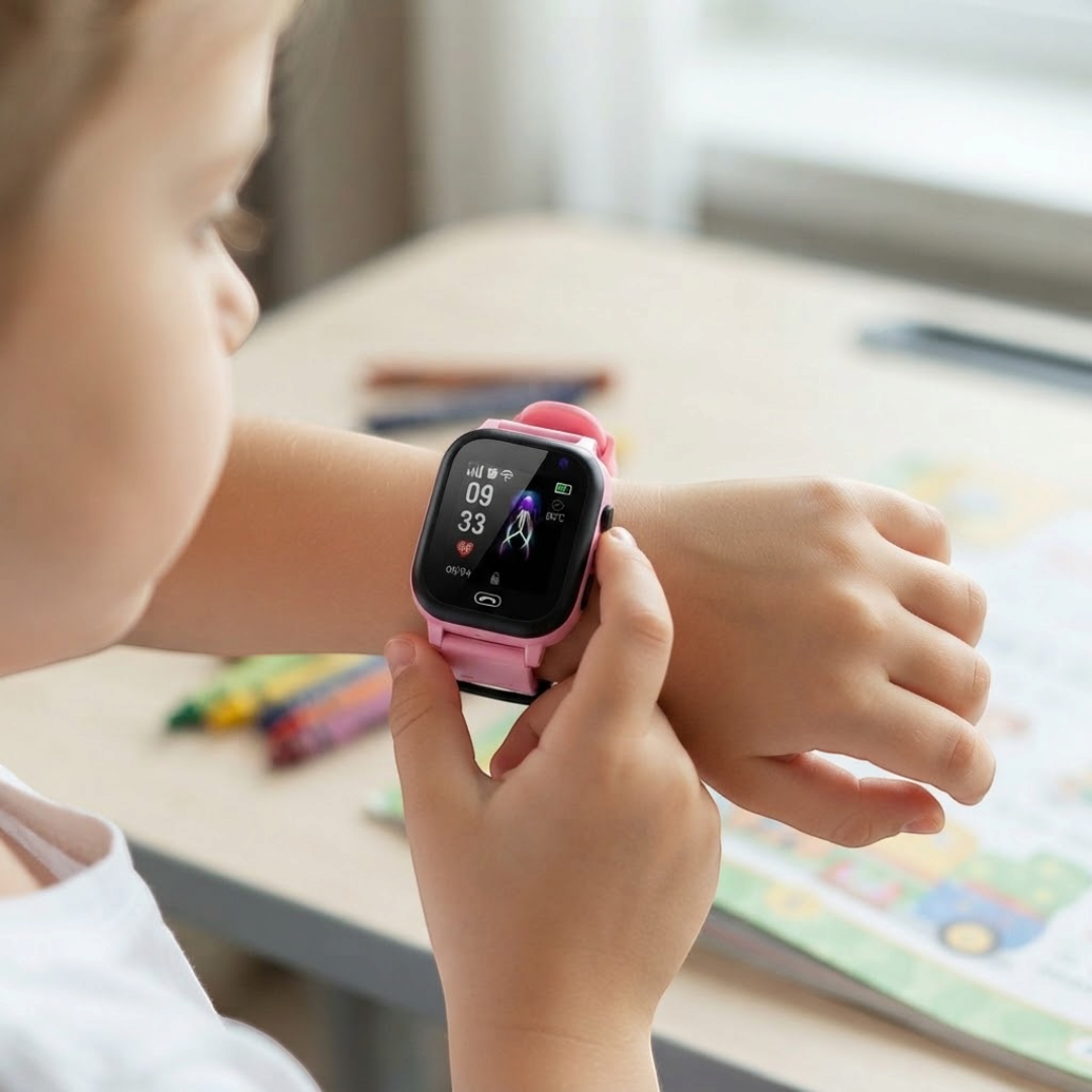 GeoConnect – inteligentné hodinky s GPS sledovaním a nastaviteľným remienkom