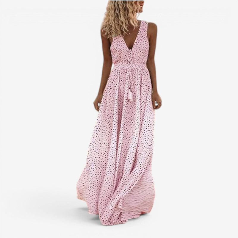 Women’s Maxi Dress V-Neck