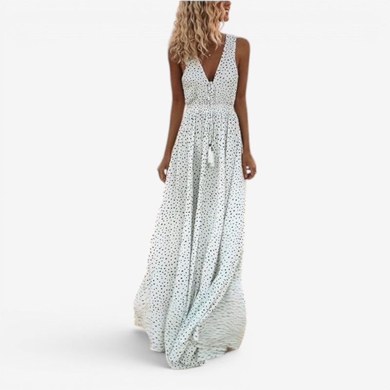 Women’s Maxi Dress V-Neck