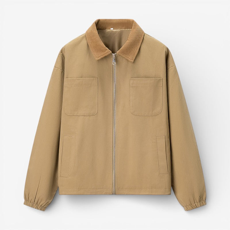 Selene – Long Sleeve Jacket With Zipper And Pockets