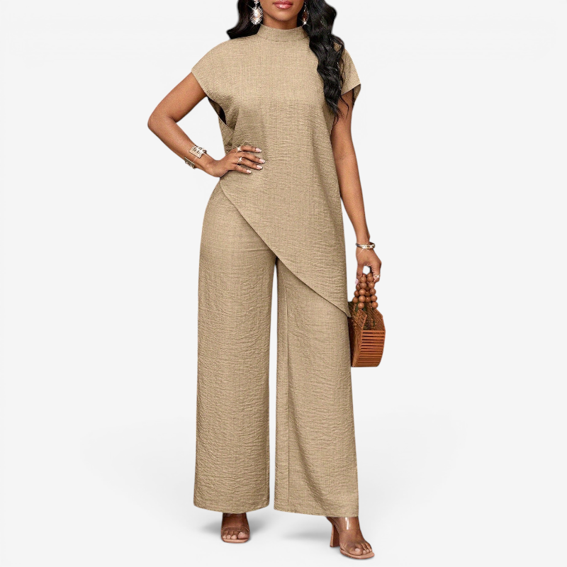 Women’s Round Neck Two Piece Set