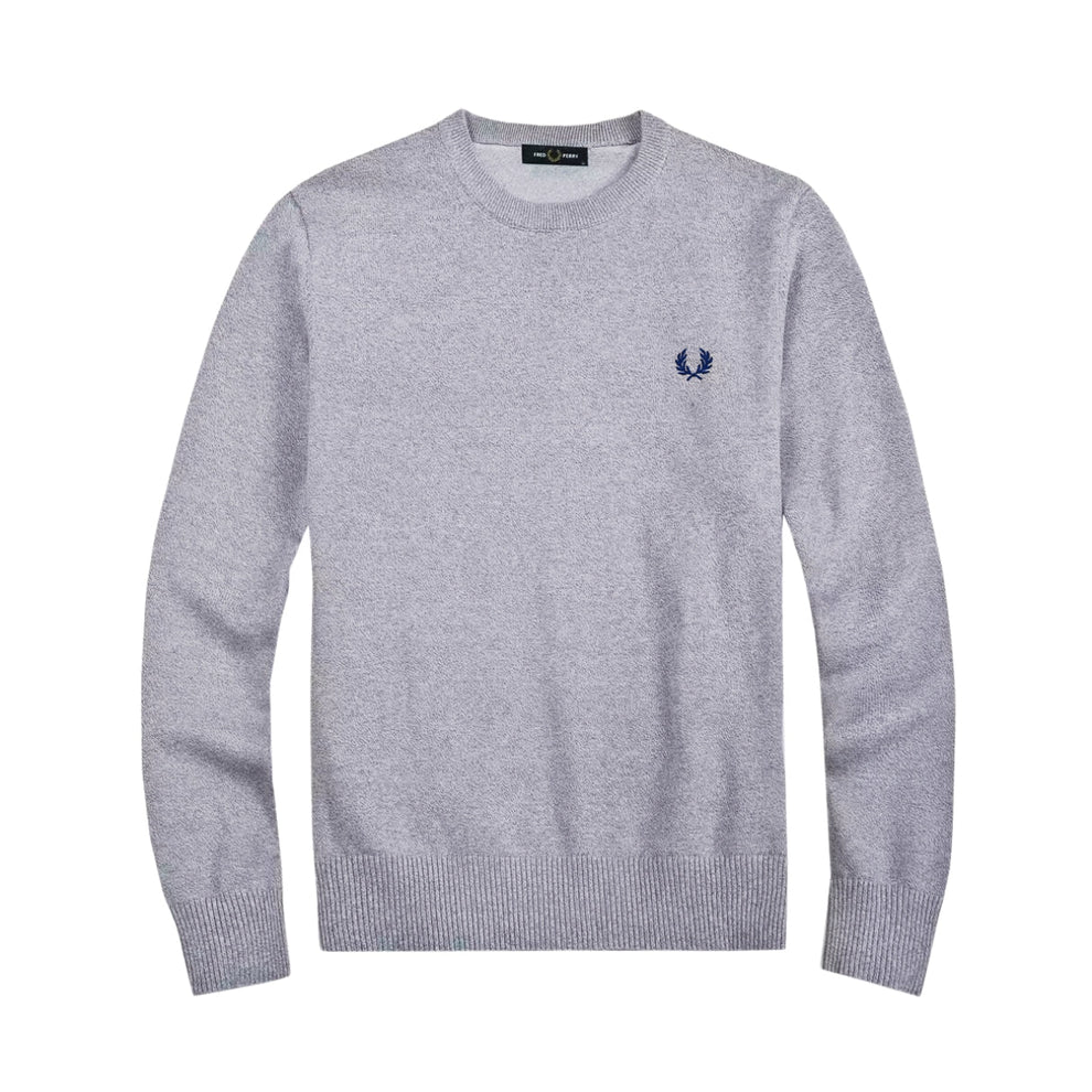 Lukas - Pulover tricotat confortabil cu mâneci lungi și guler rotund
