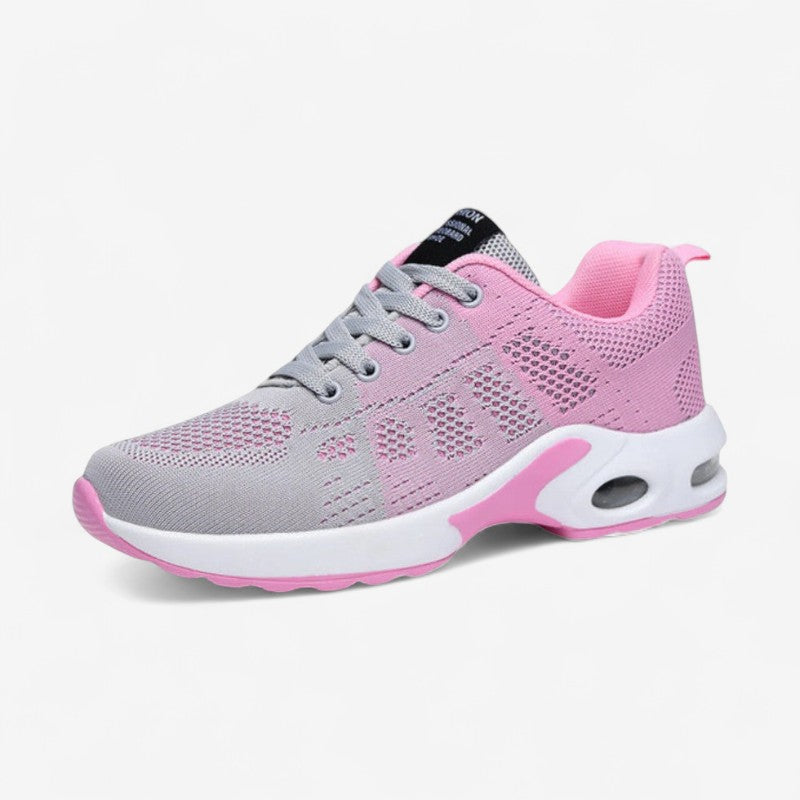 Camila – Sneakers met Ronde Neus Veters en Slip On Ontwerp