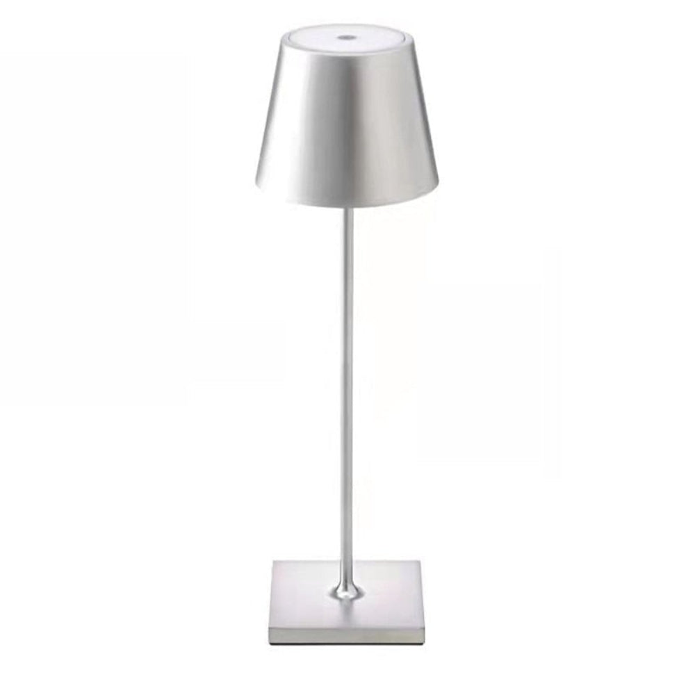 LumiGlow - Modern wireless table lamp with adjustable brightness and sleek design