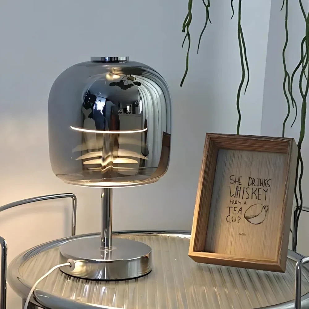 Orbessa - Lampada da tavolo con illuminazione regolabile