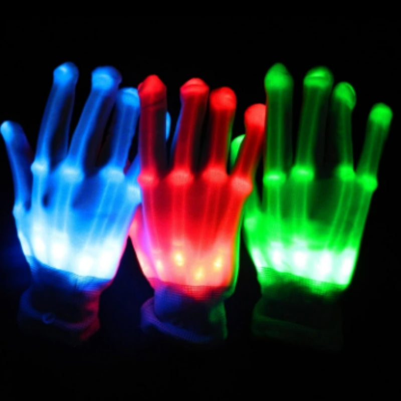GlowHands - Gants lumineux LED néon pour fêtes et événements