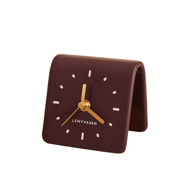 FormHaven – Orologio da tavolo minimalista con display digitale e design essenziale
