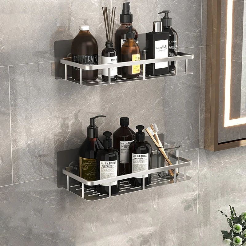 ShelfWise – Raft de colț pentru baie cu instalare fără găurire și finisaj impermeabil