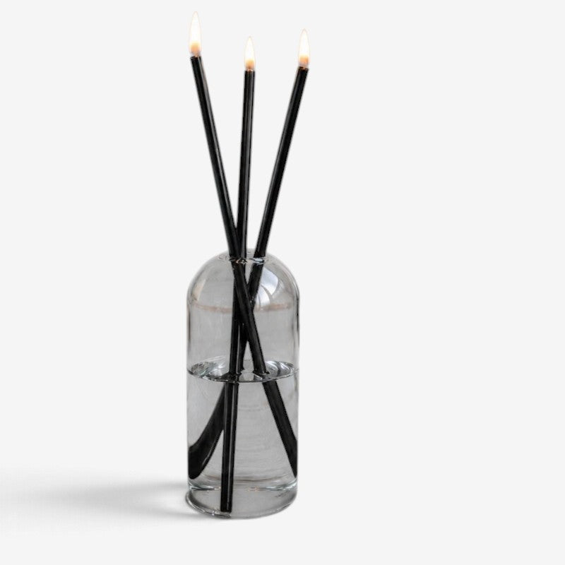 GlassWick - Glass Oil Candles With Cotton Wick