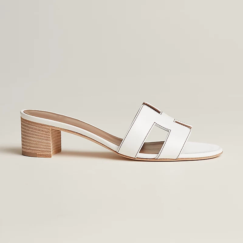 Tamsin – Sandale cu toc mediu, vârf deschis și slip-on