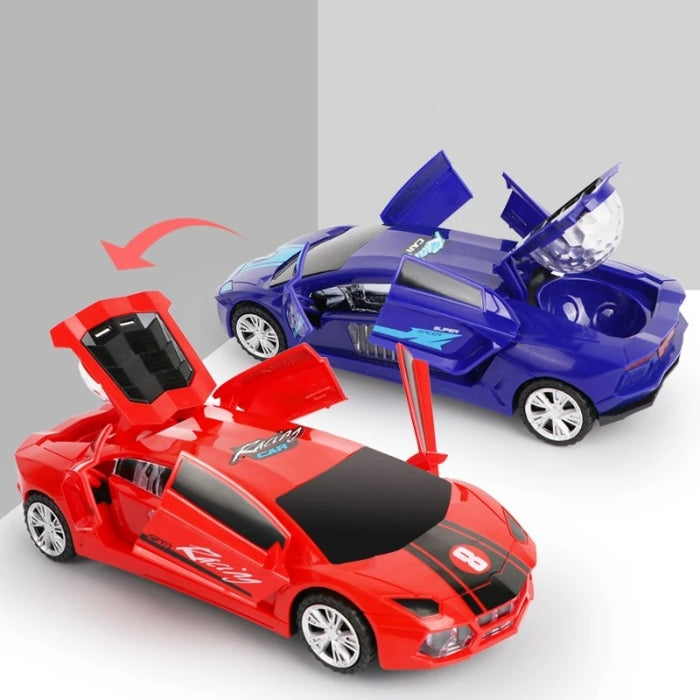 VortexDrive – Multidirectional toy car with sound effects and stunt wheel design