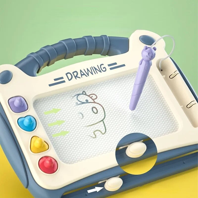 InspiDraw – Tableau de graffiti créatif pour enfants avec écran de dessin réutilisable
