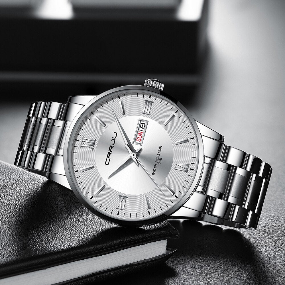 Ethan – Ceas elegant cu multiple cadrane, cadran sportiv și curea reglabilă lustruită