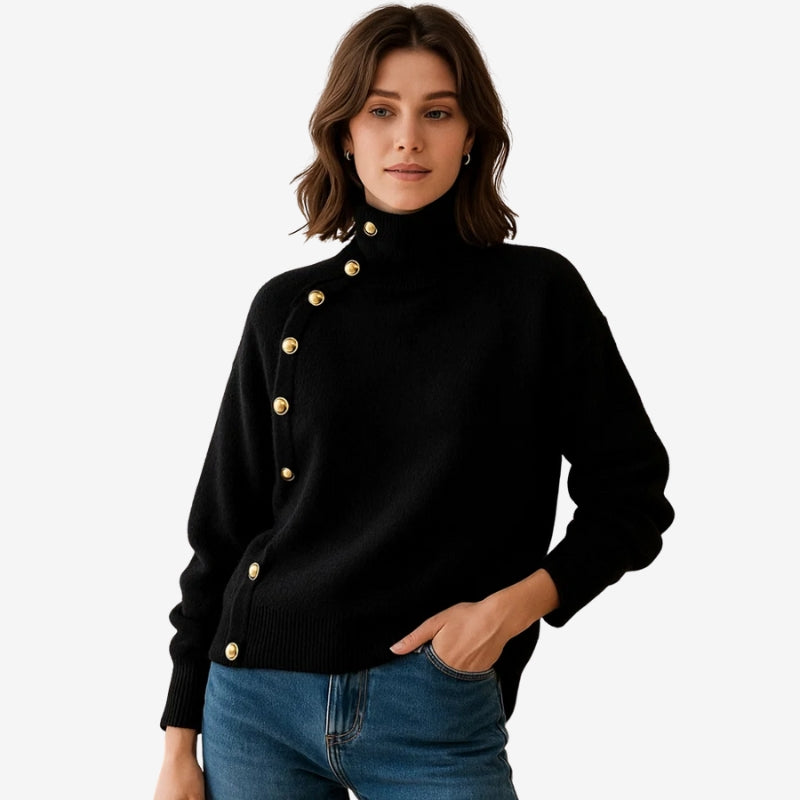 Eleanor - Turtleneck sweater with long sleeve