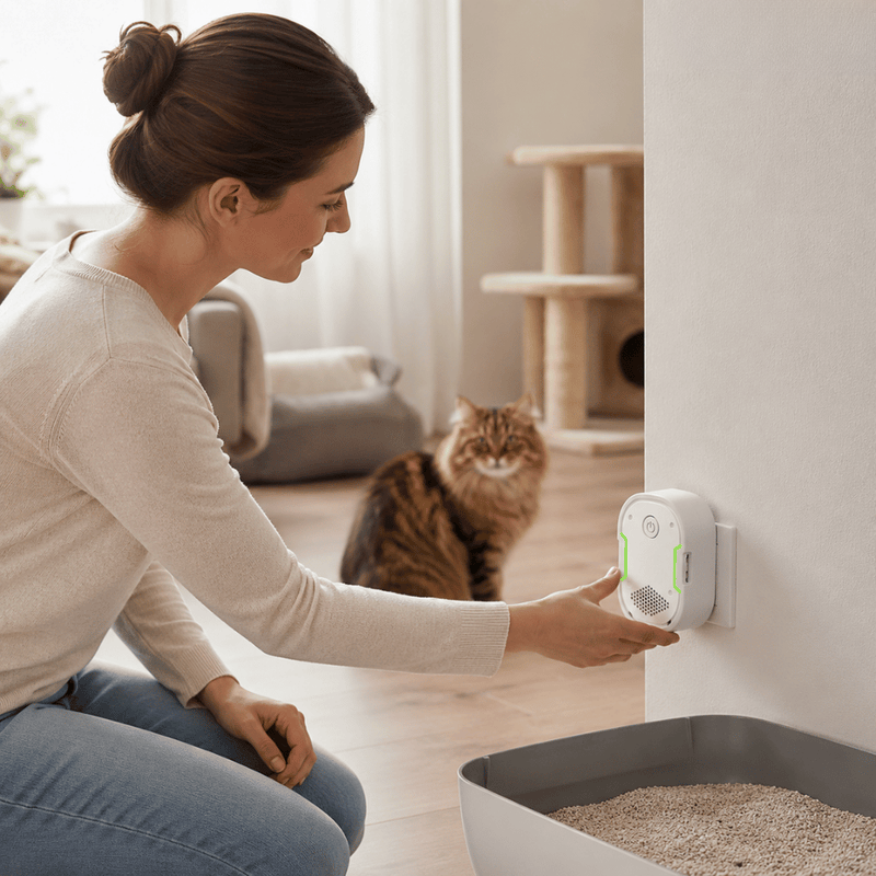 Pawpure - Wall-Mounted Pet Deodorizer With Ionic Technology