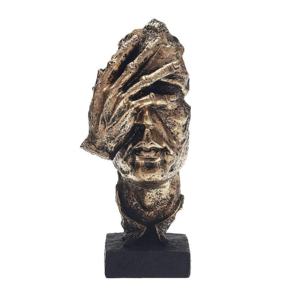 AuraObject - Abstract decorative sculpture with calm artistic form and modern minimalist design