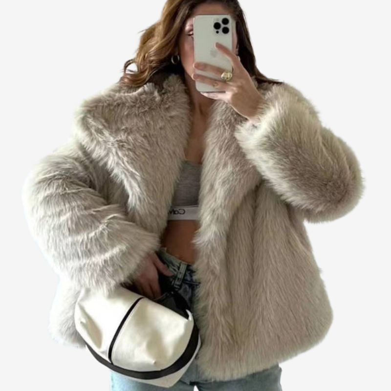 Reese - Cappotto a maniche lunghe con scollo a V