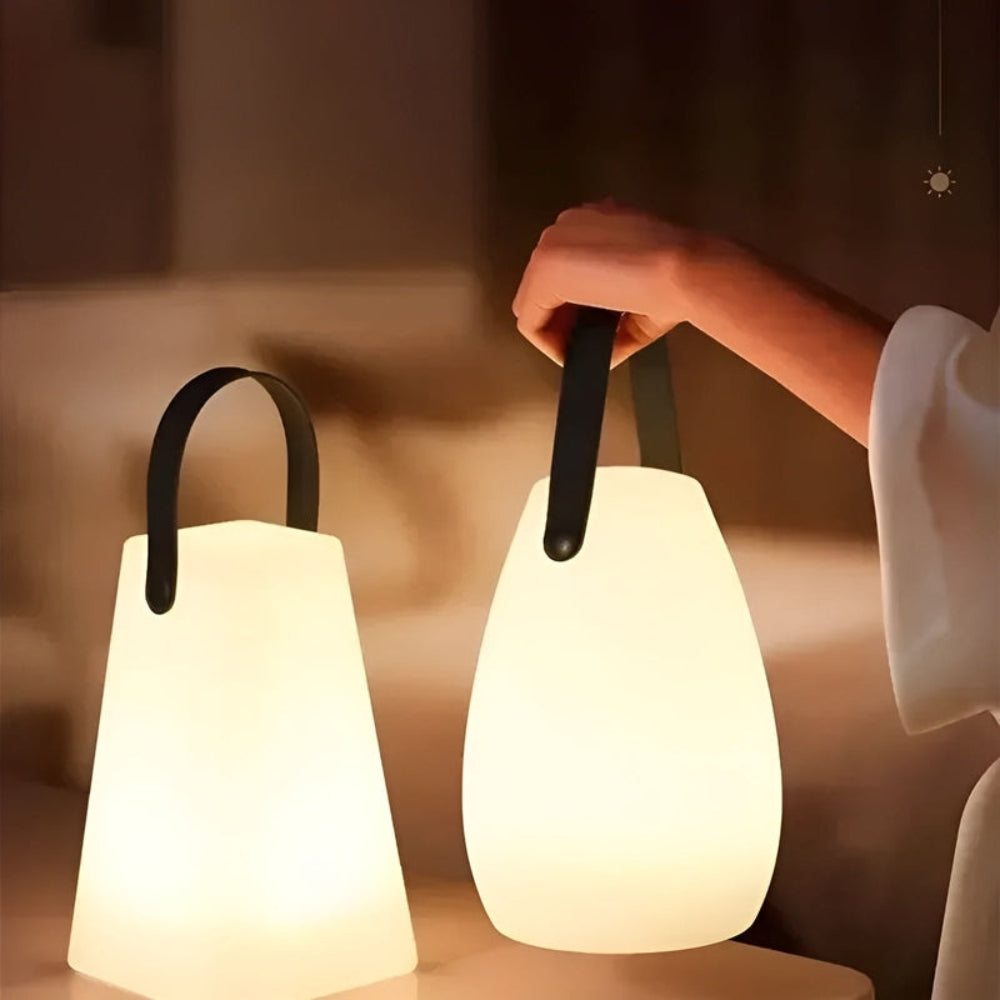 LuminaFlair - Lampe LED sans fil étanche avec lumière changeante de couleur