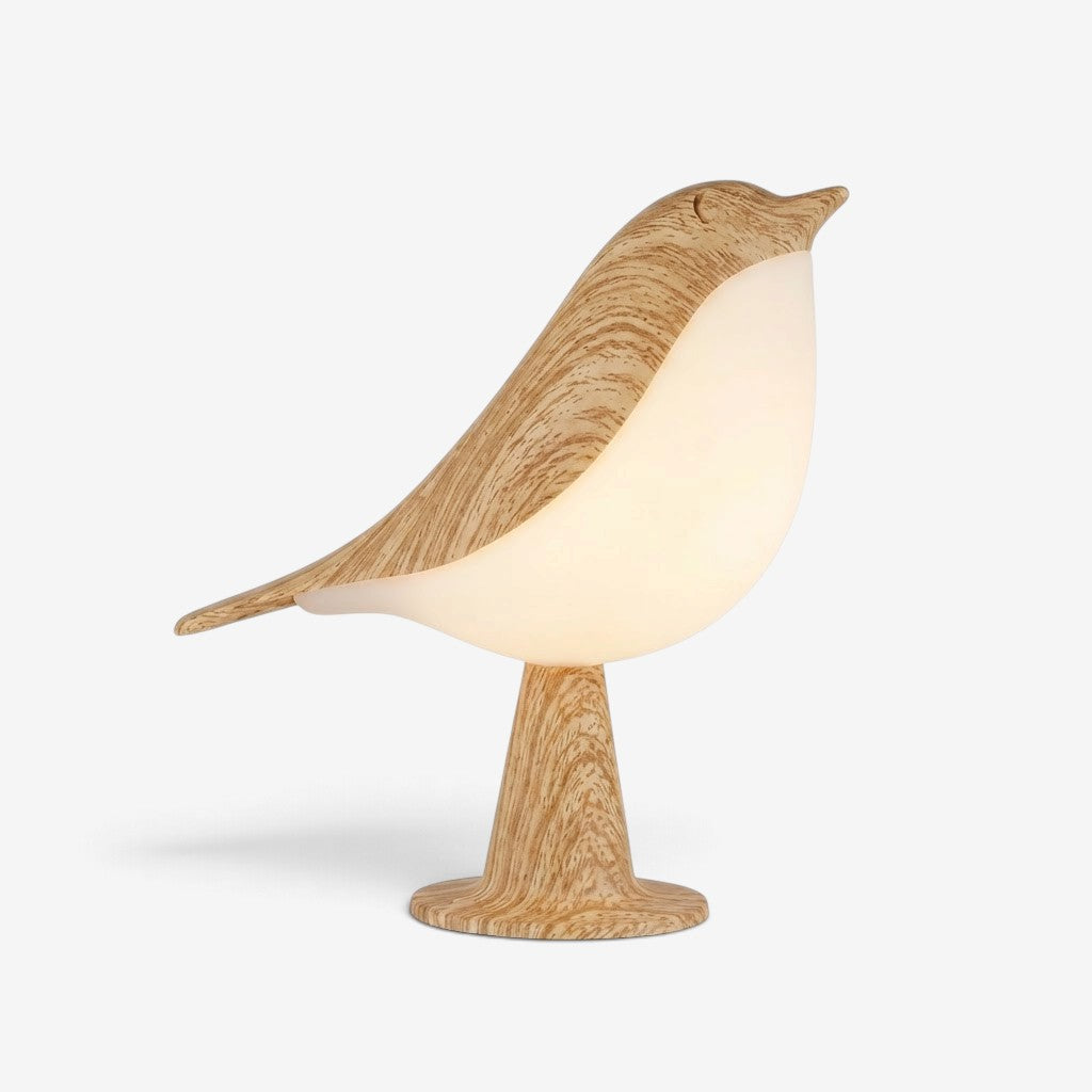 Woodlark - Lampe de table en forme d’oiseau avec LED intégrée