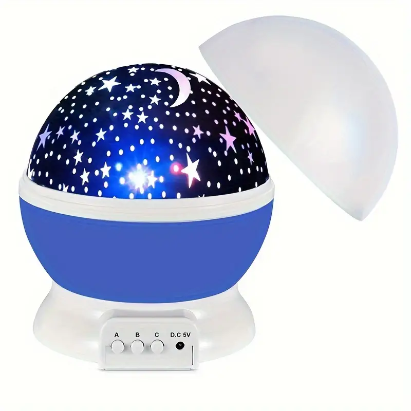 StellaGlow – Star Projector Night Light with Moon and Color-Changing Light