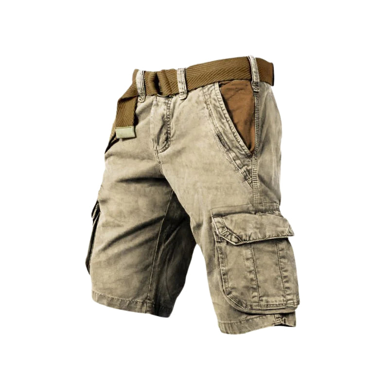 Jake - Pantaloni Scurți Cargo Cu Buzunare Multiple