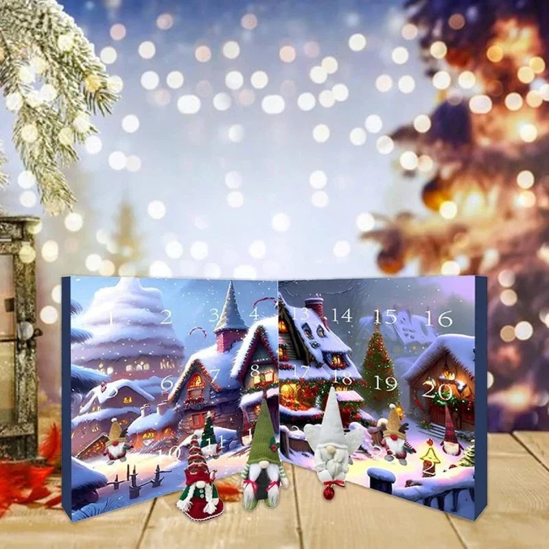 SpookyGnome – Calendar de Advent de Halloween cu surprize de pitici plușate